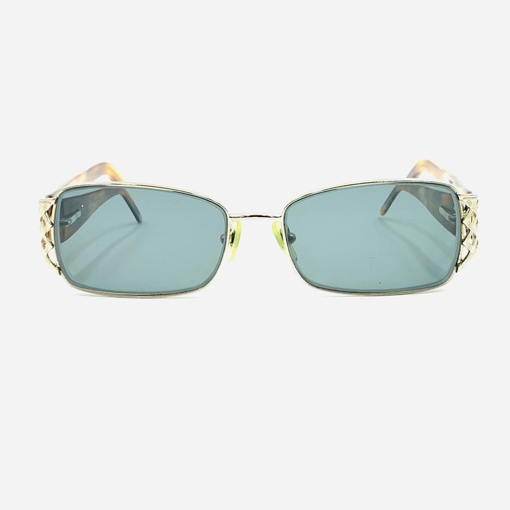 Vintage Versace Mod1160 Silver Sunglasses Frames
